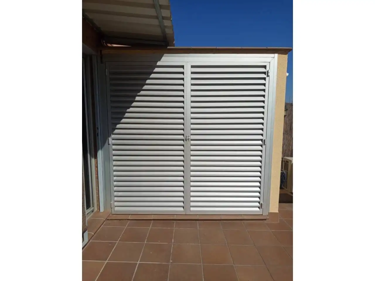 Exterior view of Flat for sale in La Roca del Vallès  with Air Conditioner, Heating and Private garden