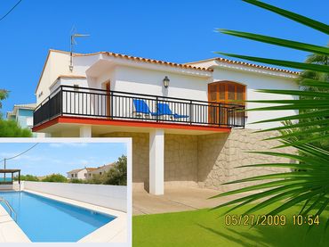 Haus mit Pool zur Miete in Vía Po Polígono 14 138B