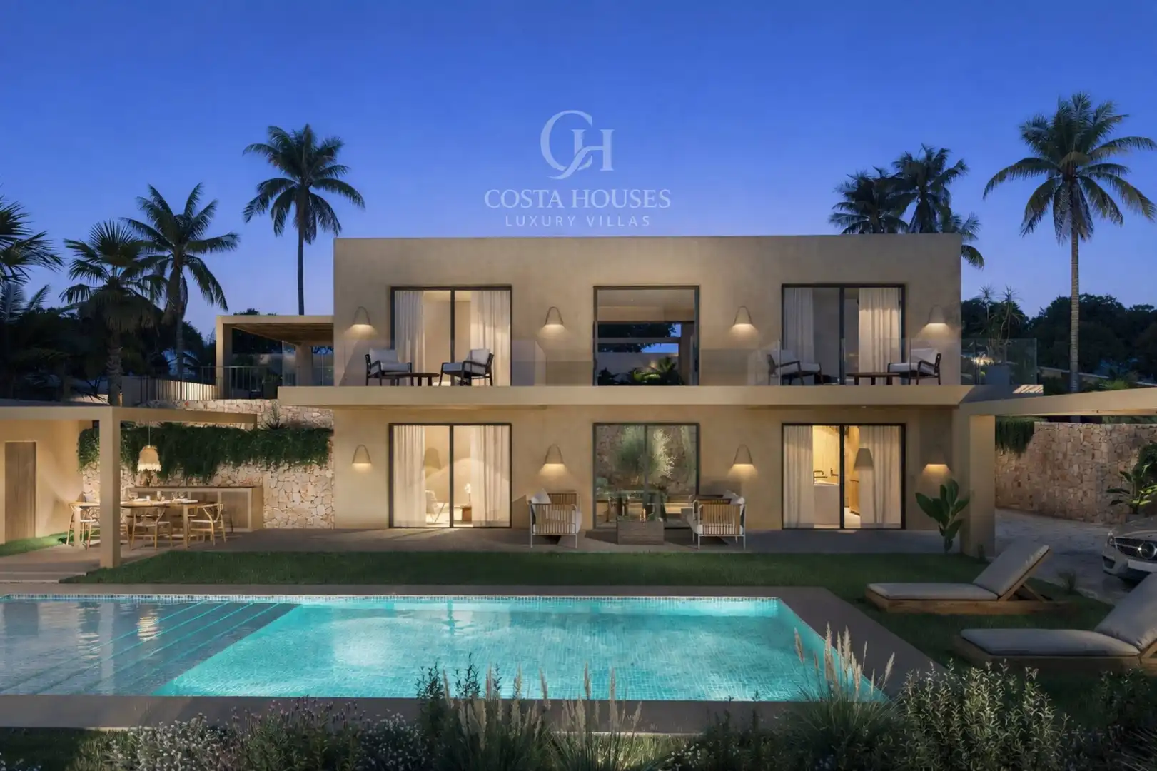 Exterior view of Houses for sale in Jávea / Xàbia  with Air Conditioner, Private garden and Terrace