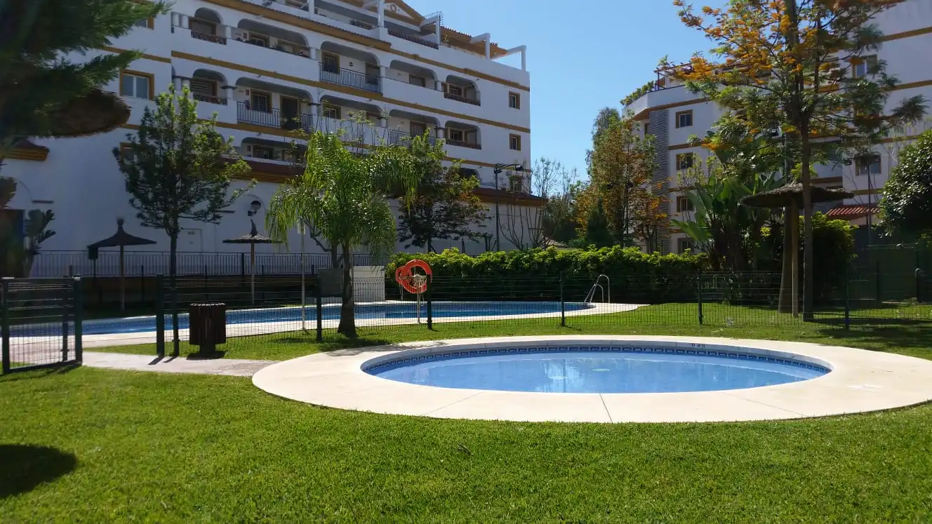 Piscina de Àtic de lloguer amb opció a compra en Mijas amb Aire condicionat, Terrassa i Moblat