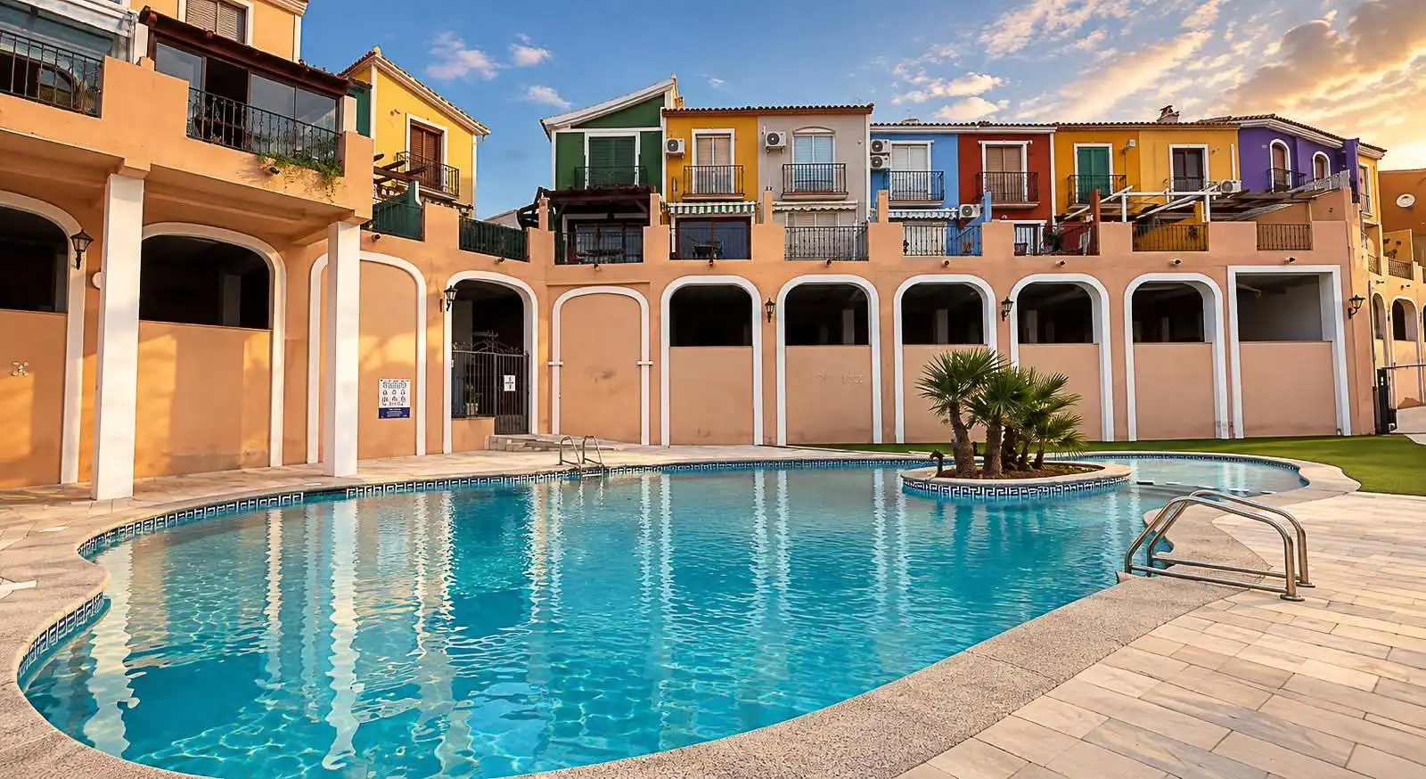 Schwimmbecken von Haus oder Chalet zum Verkauf in El Campello mit Gemeinschaftspool