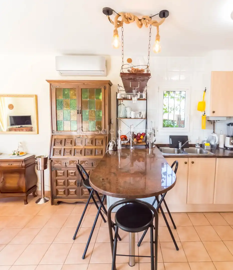 Kitchen of Houses for sale in Lloret de Mar  with Air Conditioner, Heating and Private garden
