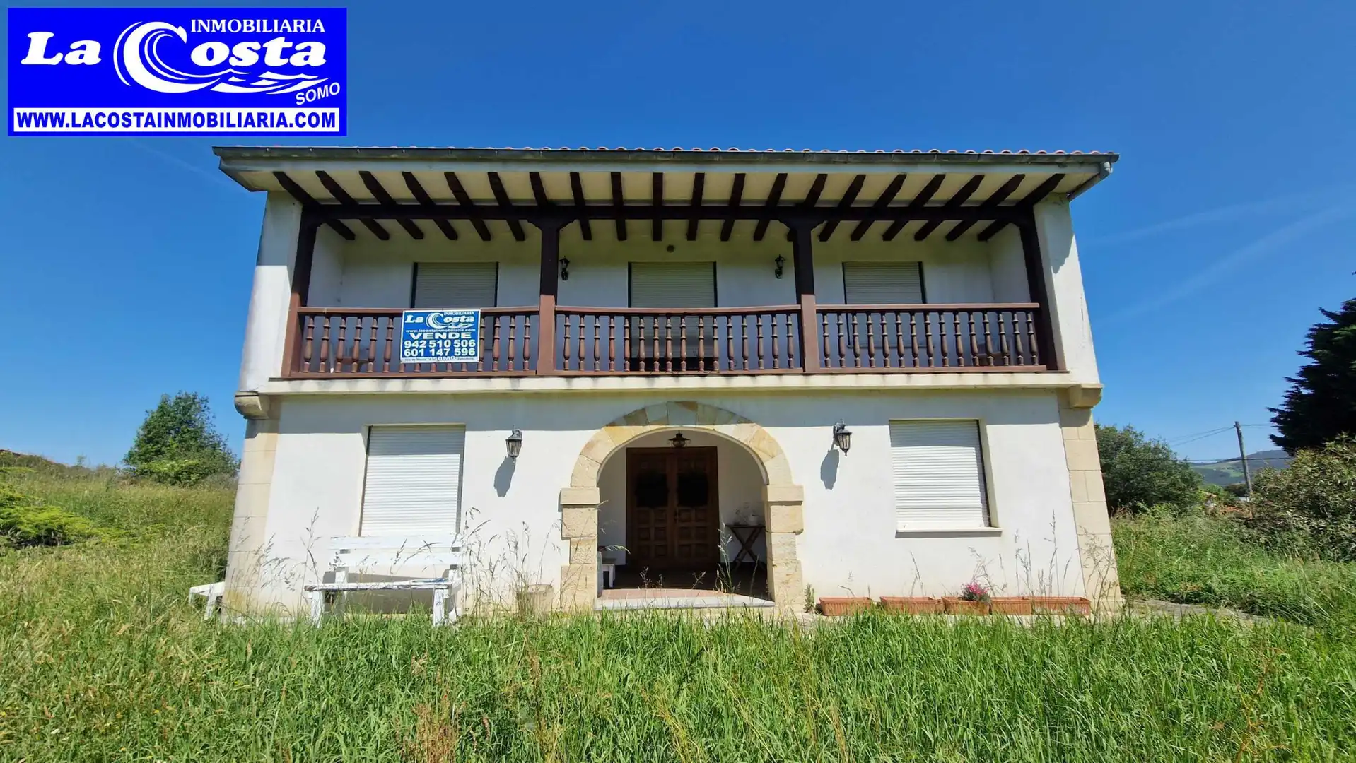 Vista exterior de Casa o chalet en venta en Ribamontán al Mar con Calefacción, Jardín privado y Terraza