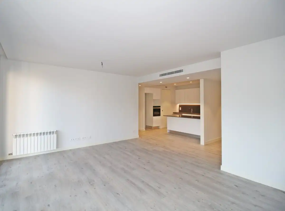 Sala de estar de Piso de alquiler en Barcelona con Aire acondicionado, Calefacción y Terraza
