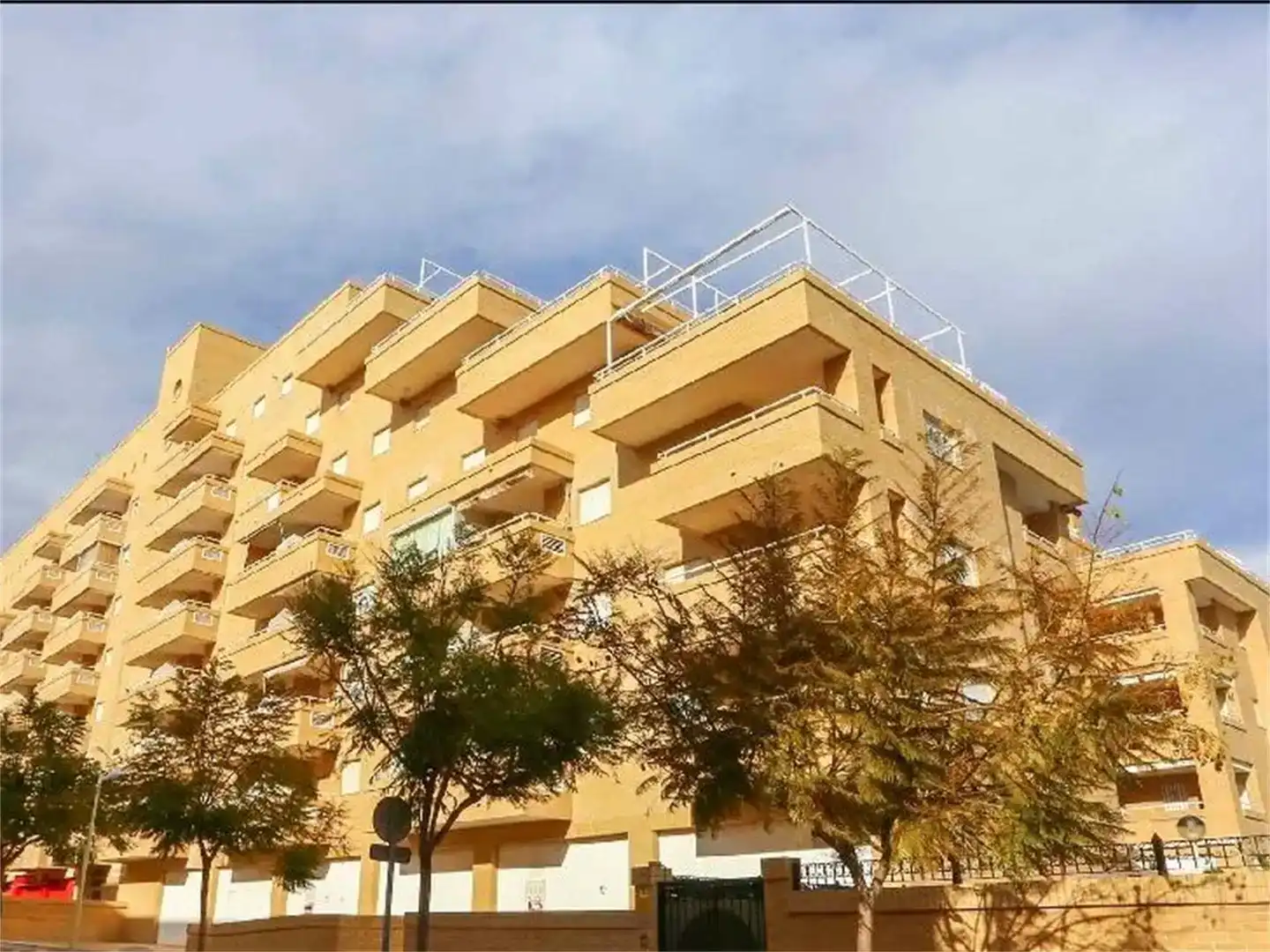 Außenansicht von Dachboden zur Miete in Oropesa del Mar / Orpesa mit Klimaanlage und Schwimmbad