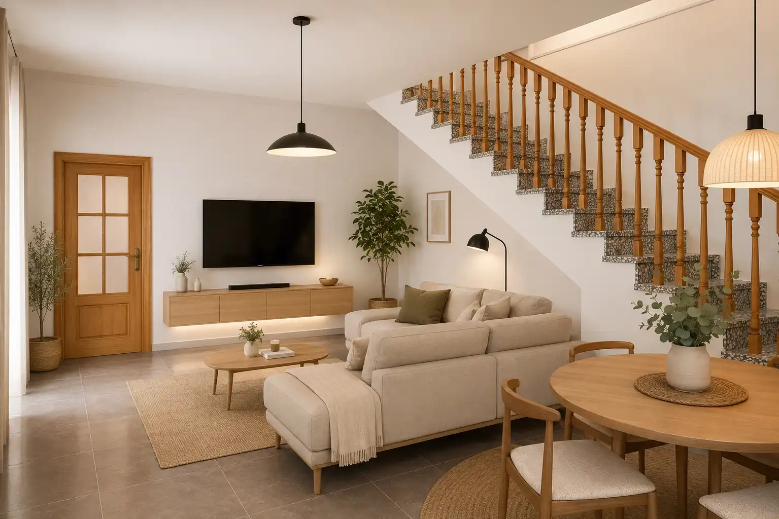 Sala de estar de Casa o chalet en venta en Güímar con Jardín privado, Terraza y Amueblado