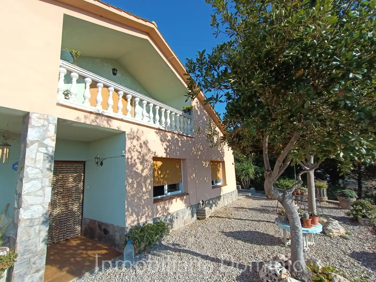 Vista exterior de Casa o xalet en venda en Maçanet de la Selva amb Aire condicionat, Calefacció i Jardí privat