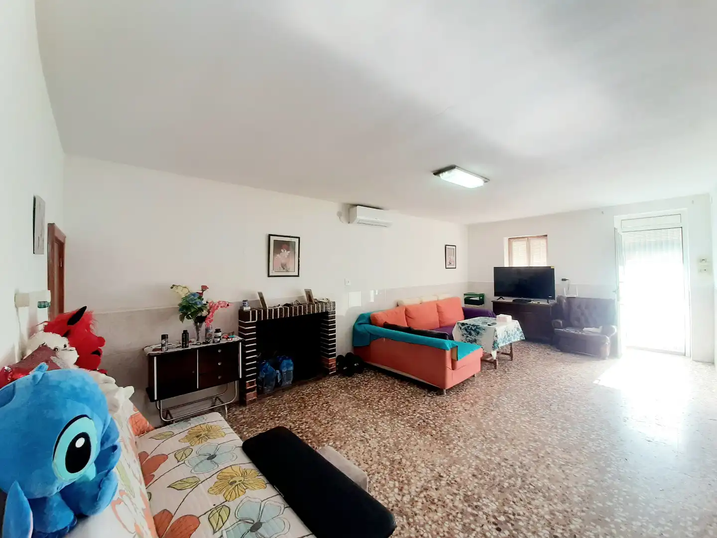 Sala d'estar de Casa adosada en venda en Mula amb Aire condicionat, Calefacció i Jardí privat