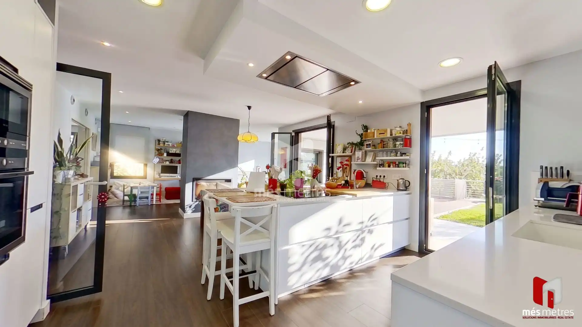 Cocina de Casa o chalet en venta en Teià con Aire acondicionado, Calefacción y Jardín privado