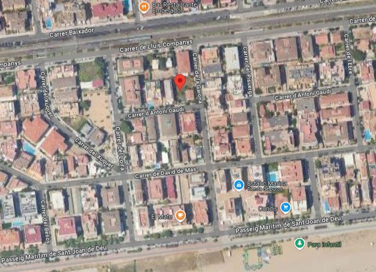 Vista exterior de Residencial en venda en Calafell