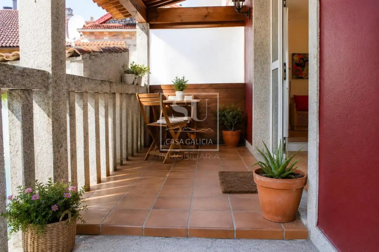 Terraza de Casa o chalet en venta en Gondomar con Calefacción, Jardín privado y Trastero
