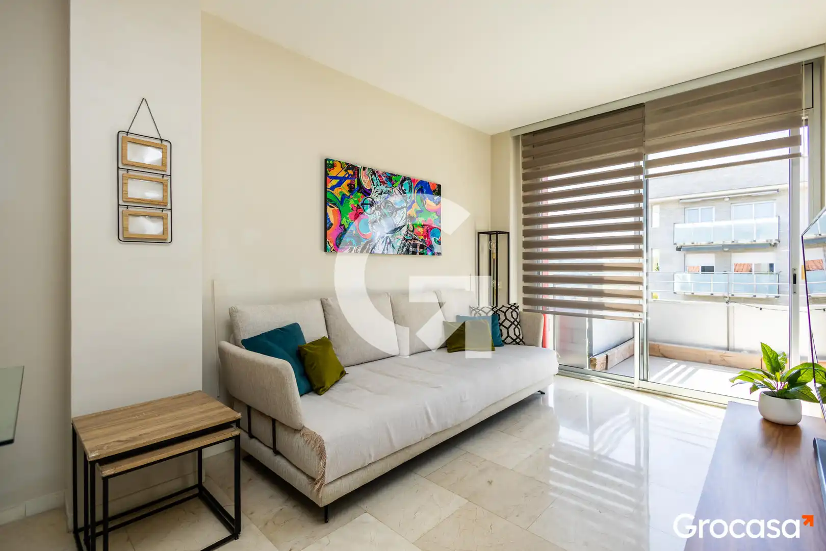 Sala de estar de Piso en venta en Sant Boi de Llobregat con Aire acondicionado, Calefacción y Terraza