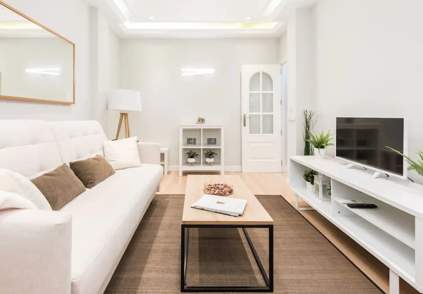 Living room of Flat for rent in Centro Urbano