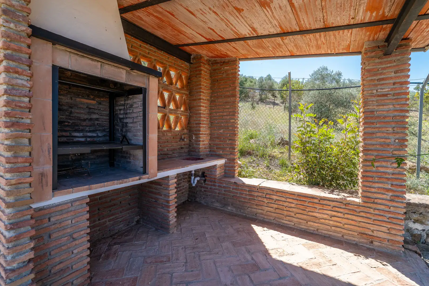 Terrassa de Finca rústica en venda en Álora amb Aire condicionat, Calefacció i Jardí privat