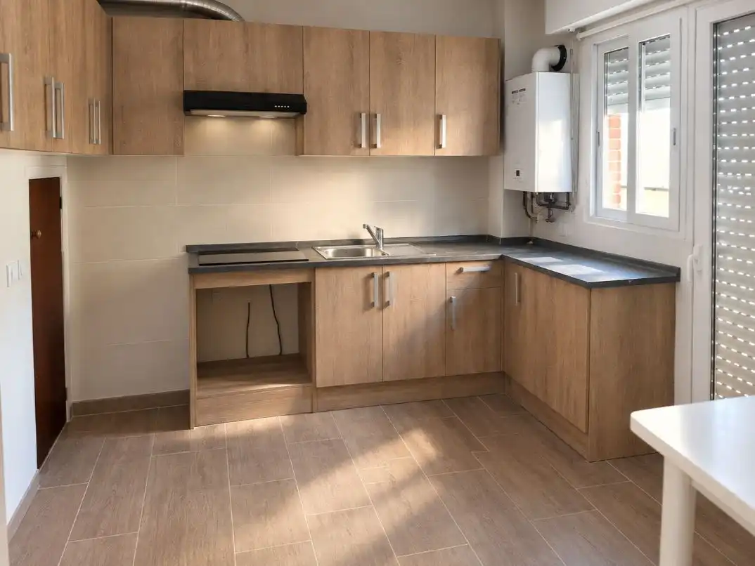Cocina de Casa adosada en venta en Ensanche