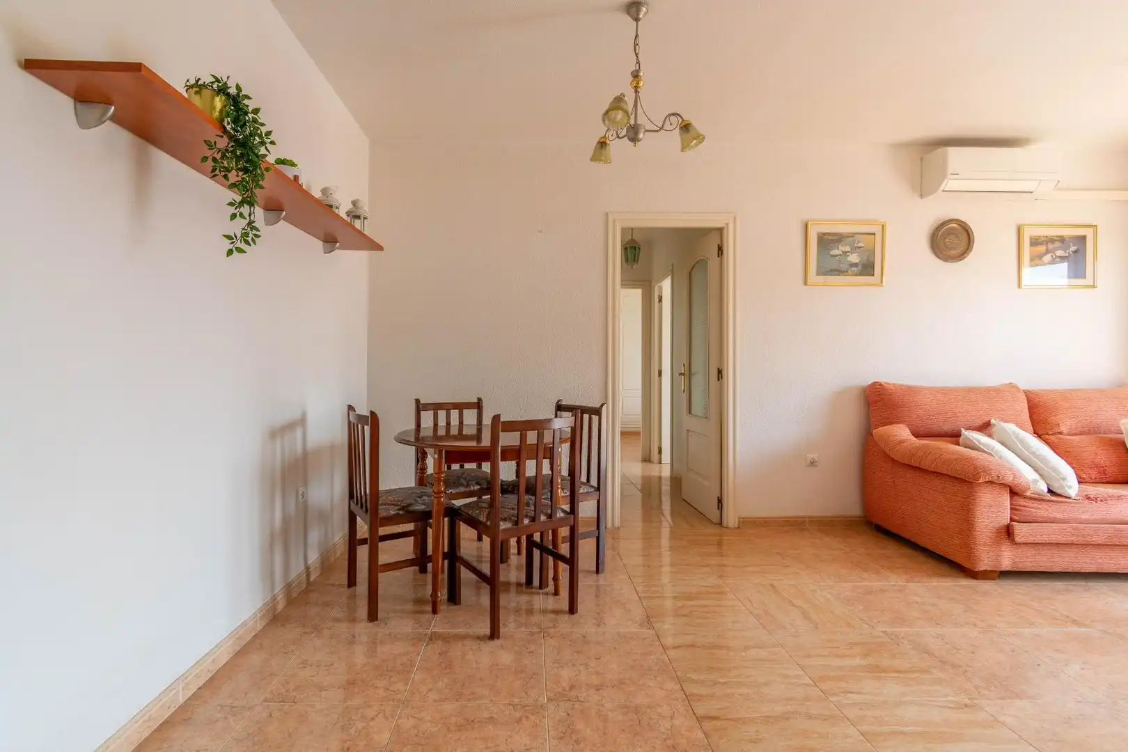 Dining room of Flat for sale in Almería  with Terrace and Furnished