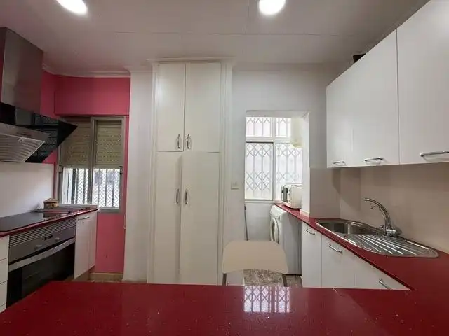 Cocina de Apartamento en venta en Murcia con Aire acondicionado, Calefacción y Jardín privado