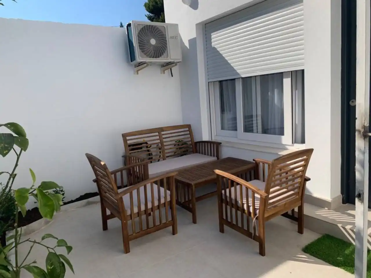 Terraza de Casa o chalet de alquiler en Benalmádena con Aire acondicionado y Amueblado