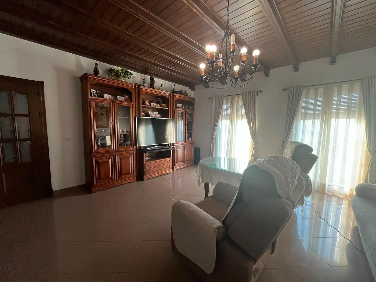 Sala de estar de Piso en venta en Los Palacios y Villafranca con Trastero
