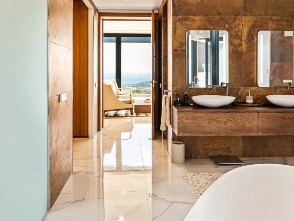 Baño de Casa o chalet en venta en Altea con Aire acondicionado, Calefacción y Jardín privado