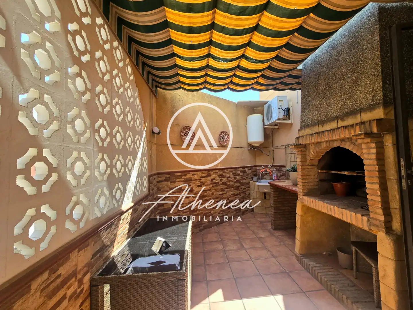 Terraza de Casa adosada en venta en Vícar con Aire acondicionado, Calefacción y Terraza