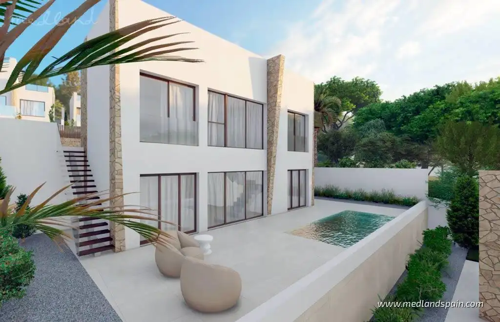Villa mit Pool zum Verkauf in Golf Bahía