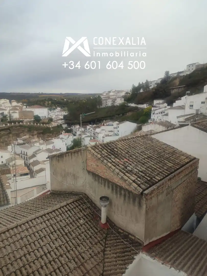 Vista exterior de Casa o chalet en venta en Setenil de las Bodegas con Terraza y Balcón