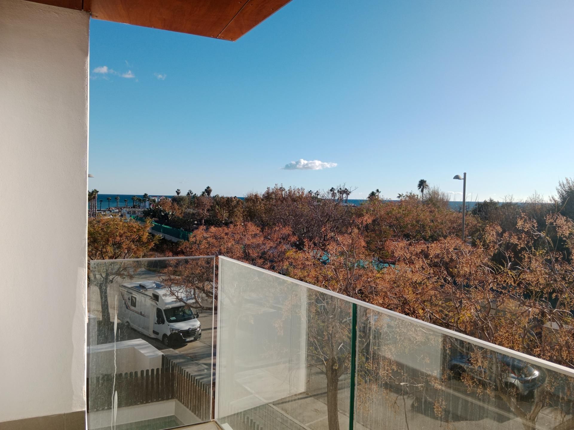 Exterior view of Flat to rent in Vélez-Málaga  with Air Conditioner, Private garden and Terrace