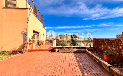 Terrace of House or chalet for sale in  Barcelona Capital  with Air Conditioner, Heating and Terrace