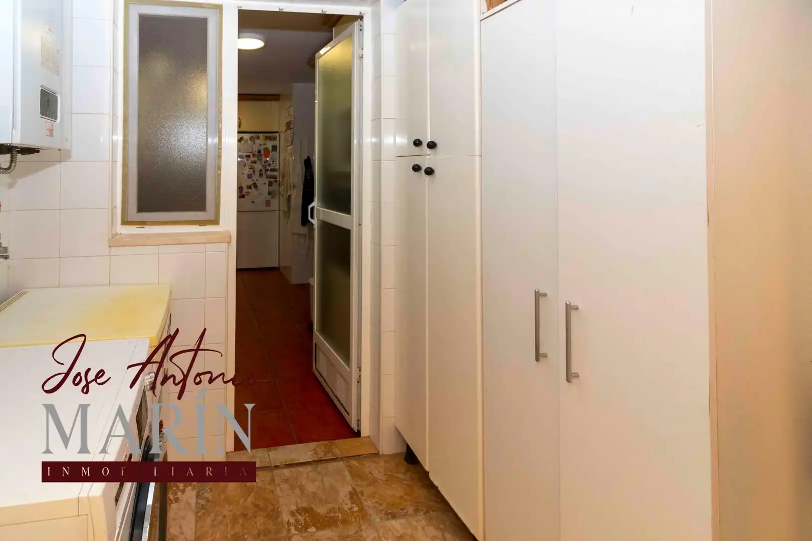 Cocina de Casa adosada en venta en Badajoz con Aire acondicionado, Calefacción y Trastero