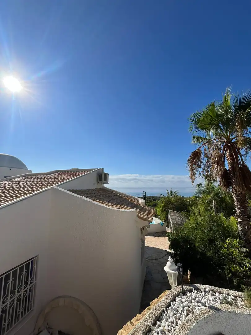 Vista exterior de Casa o xalet en venda en Altea amb Aire condicionat, Calefacció i Jardí privat
