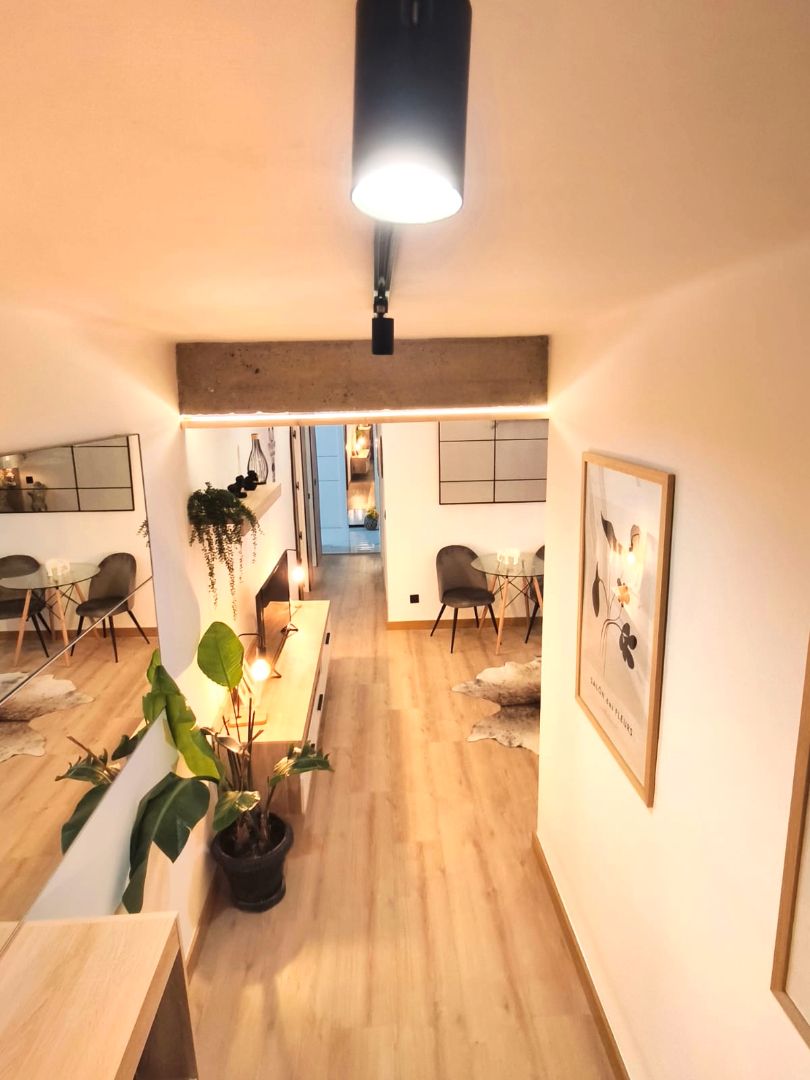 Living room of Flat for sale in Bilbao   with Heating and Furnished