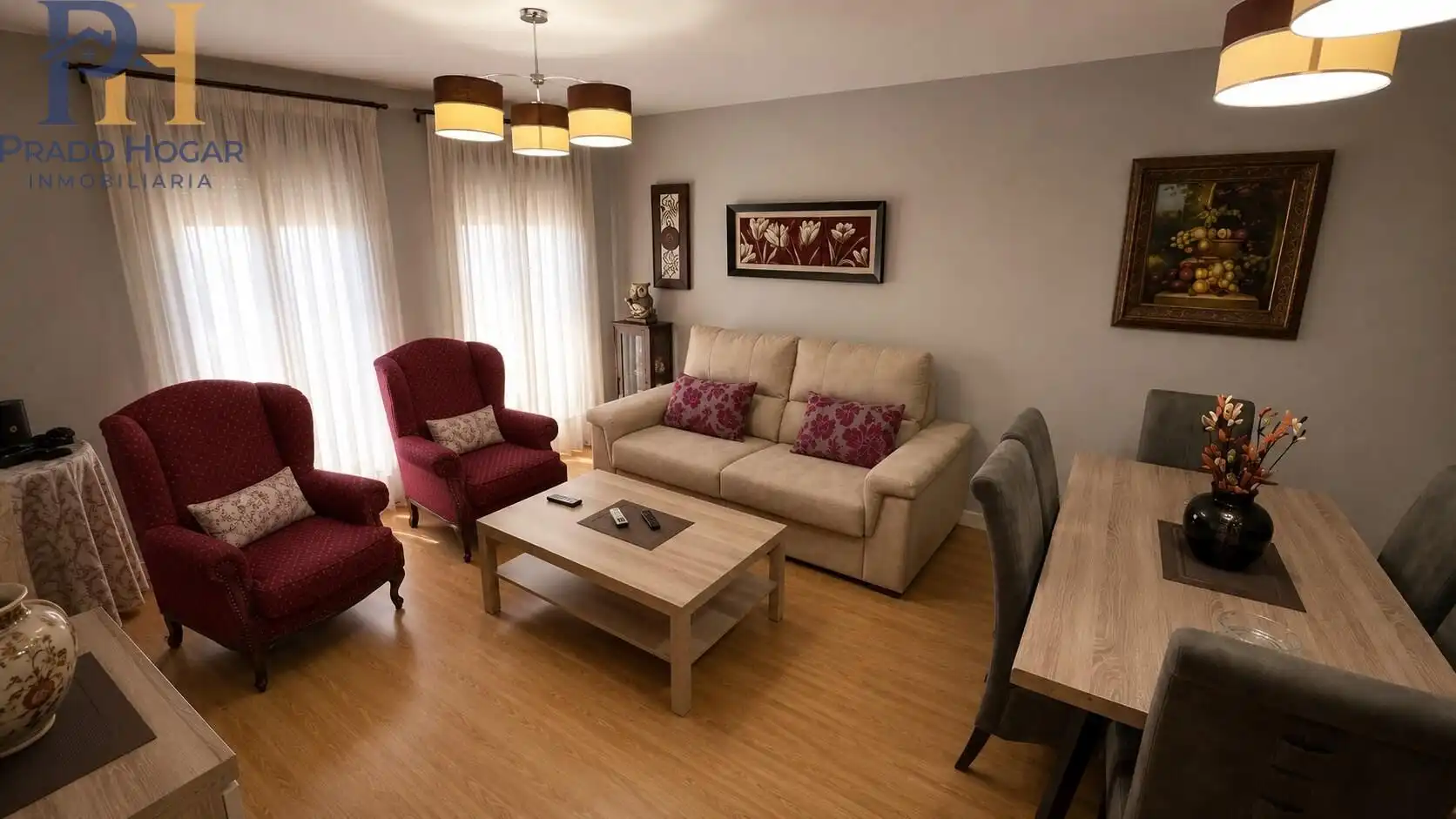 Sala de estar de Piso en venta en Cebolla con Aire acondicionado, Calefacción y Terraza