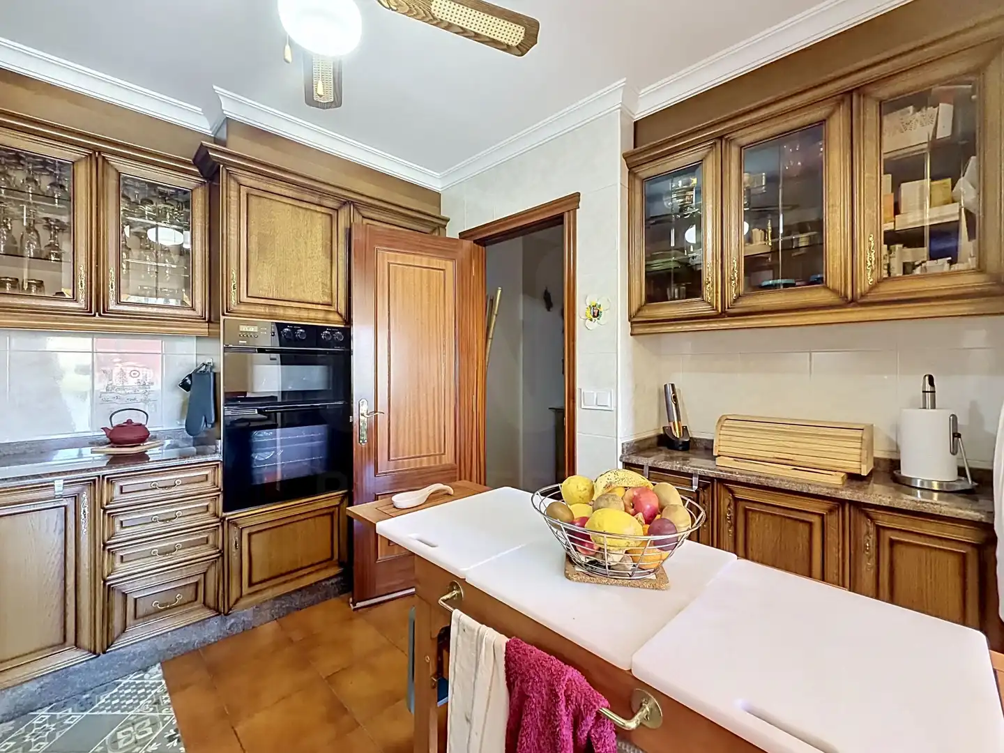 Kitchen of Flat for sale in Ribadumia  with Heating and Terrace