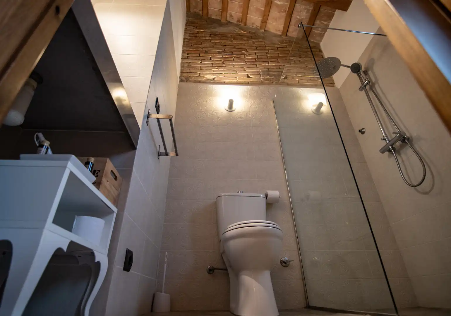 Bany de Finca rústica en venda en Deltebre amb Aire condicionat, Jardí privat i Terrassa
