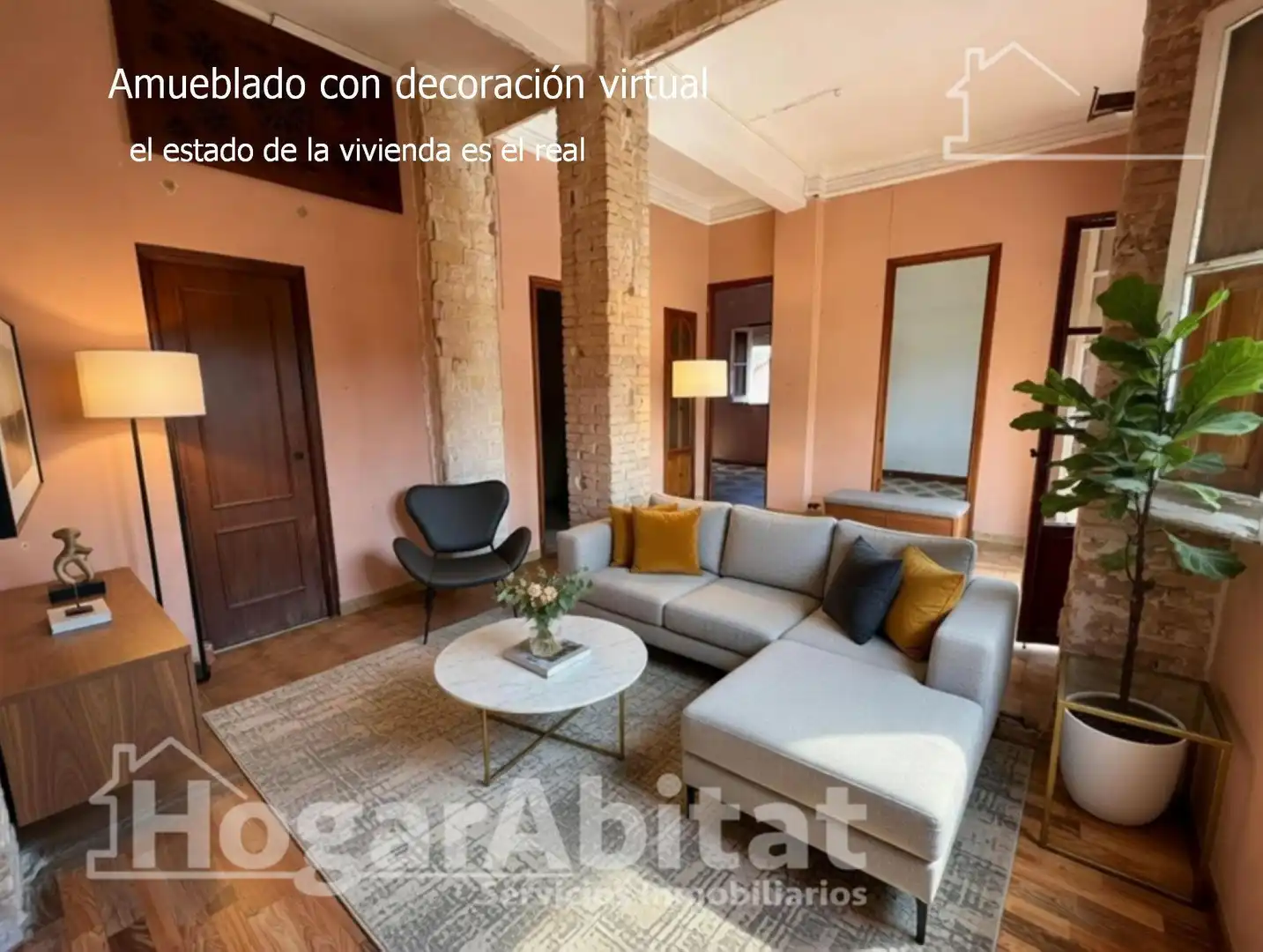 Sala de estar de Piso en venta en Valencia con Trastero y Balcón