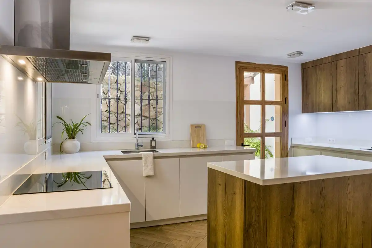 Cocina de Casa o chalet en venta en Marbella con Terraza y Piscina