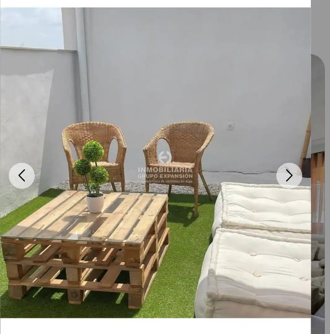 Terraza de Piso en venta en Aspe con Aire acondicionado