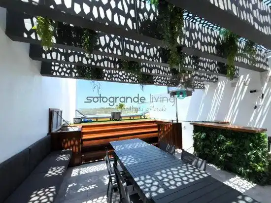 Terrace of Detached homes for rent in Sotogrande  with Air Conditioner, Terrace and Swimming Pool