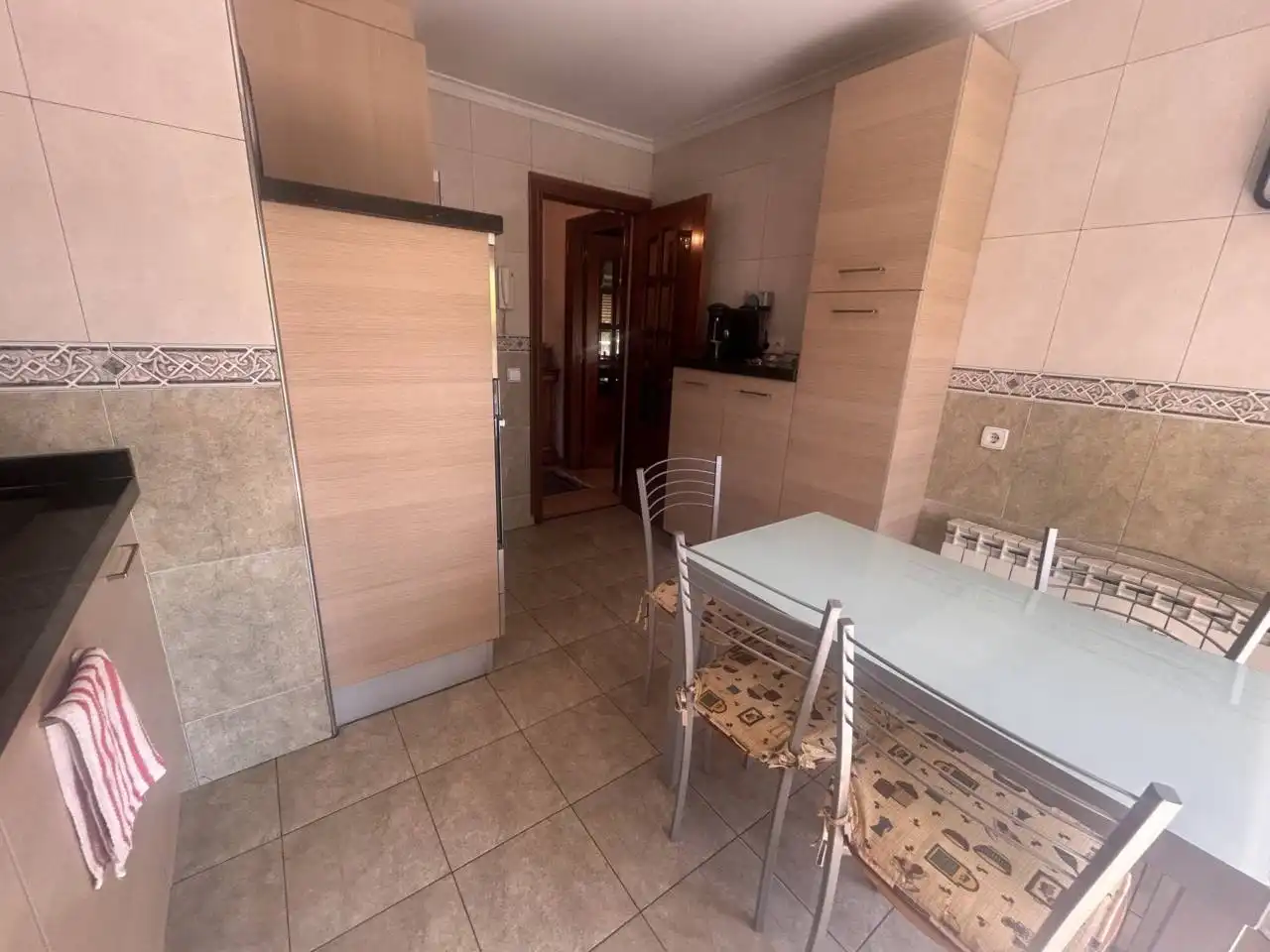 Kitchen of Flat for sale in  Logroño  with Heating, Terrace and Furnished