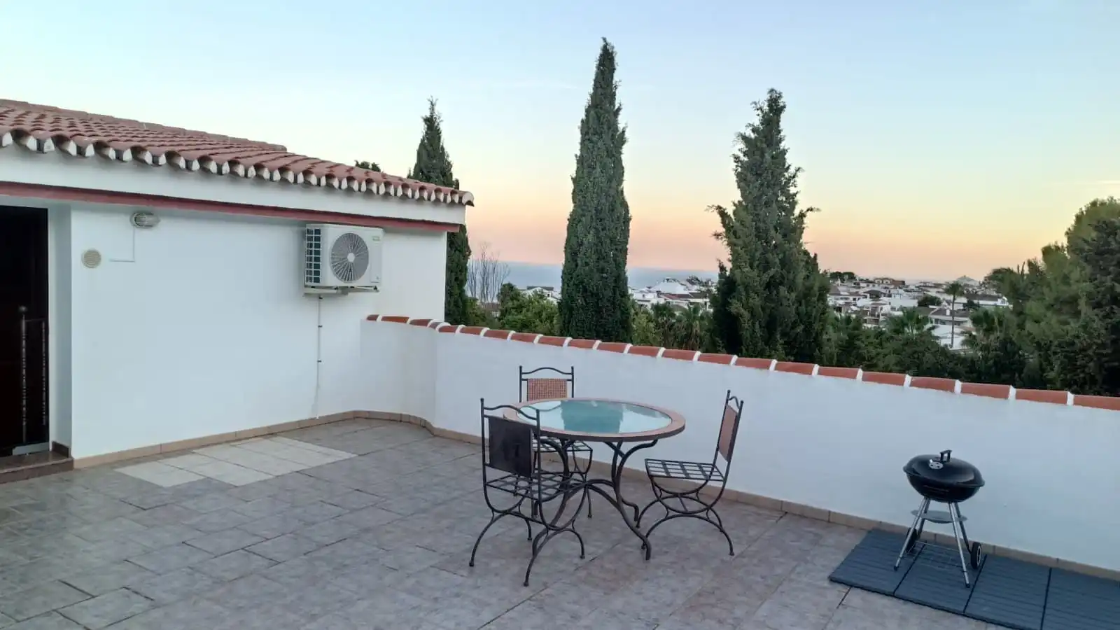 Terrace of Apartments for rent in Benalmádena  with Air Conditioner, Terrace and Furnished