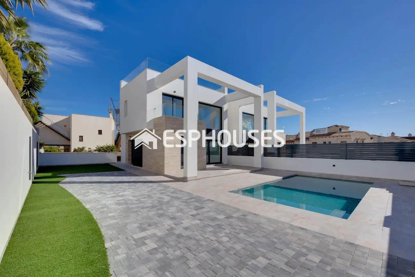Casa amb terrassa en venda a Nueva Torrevieja - Aguas Nuevas, imagen 4