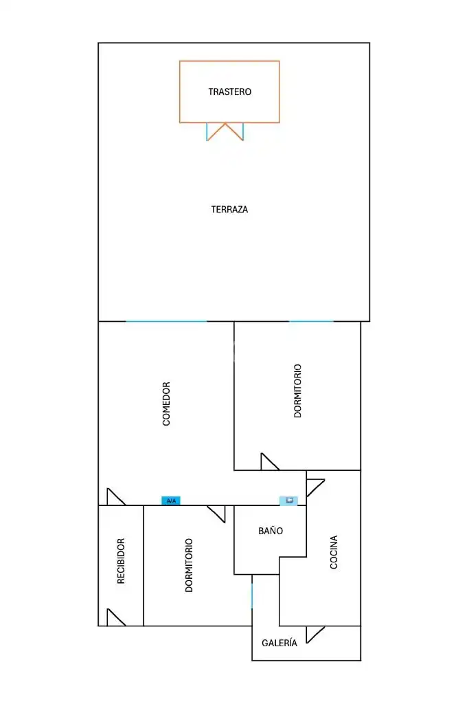 Piso en venta en Sant Boi de Llobregat con Aire acondicionado, Terraza y Trastero