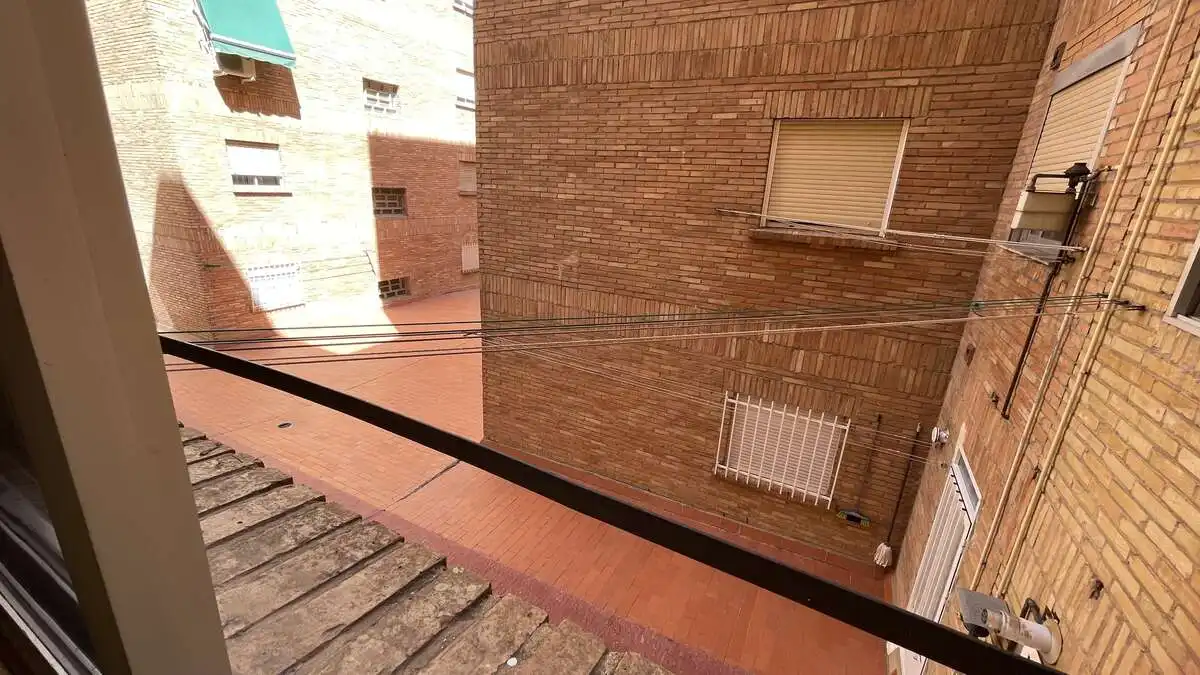 Balcony of Flat for rent in Granada  with Air Conditioner and Heating
