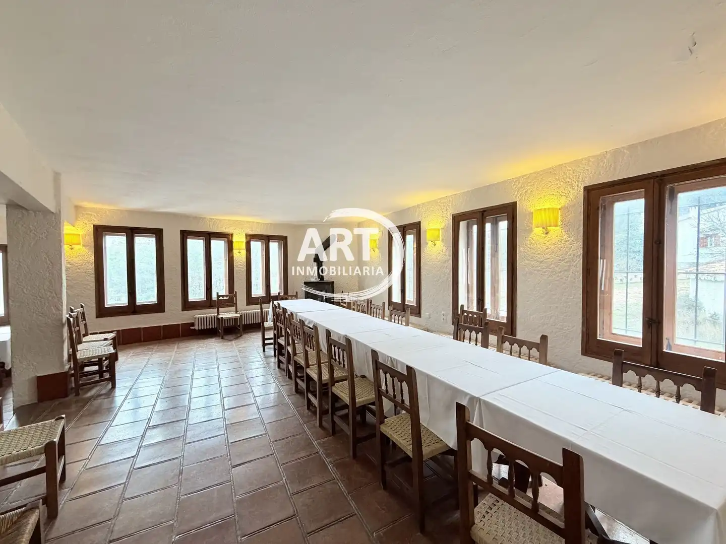 Dining room of Buildings for sale in Alcalá de la Selva
