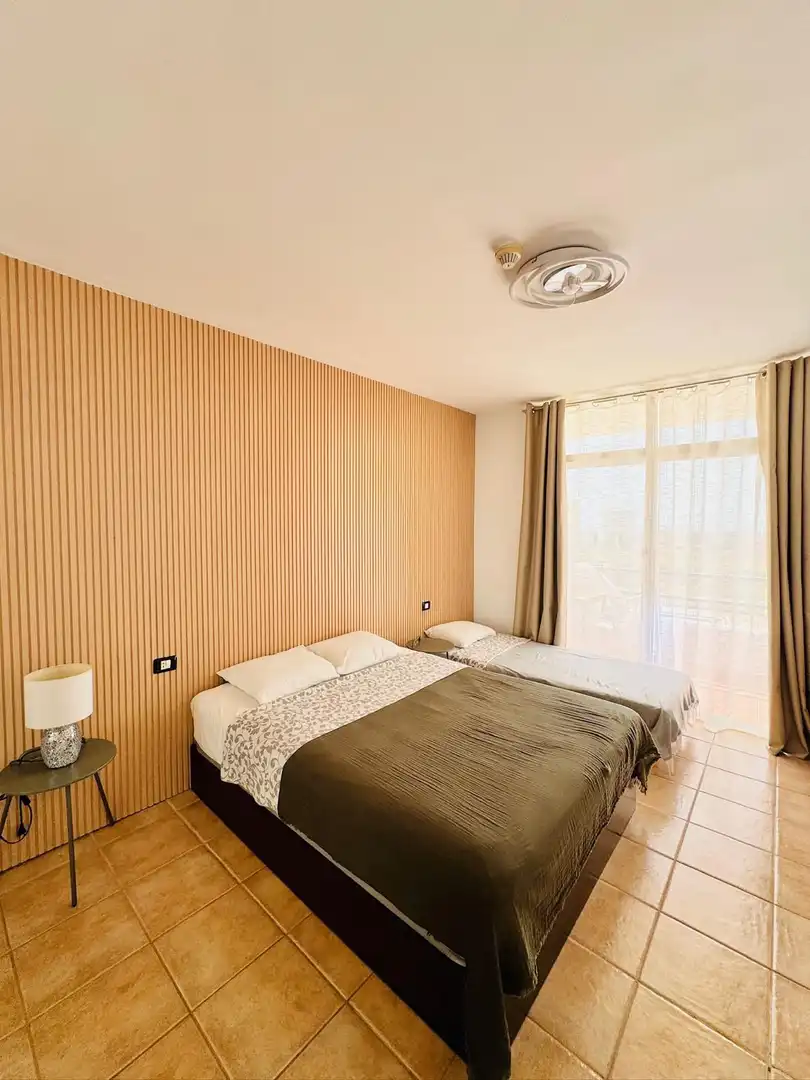 Bedroom of Flat for sale in Adeje  with Swimming Pool, Furnished and Balcony