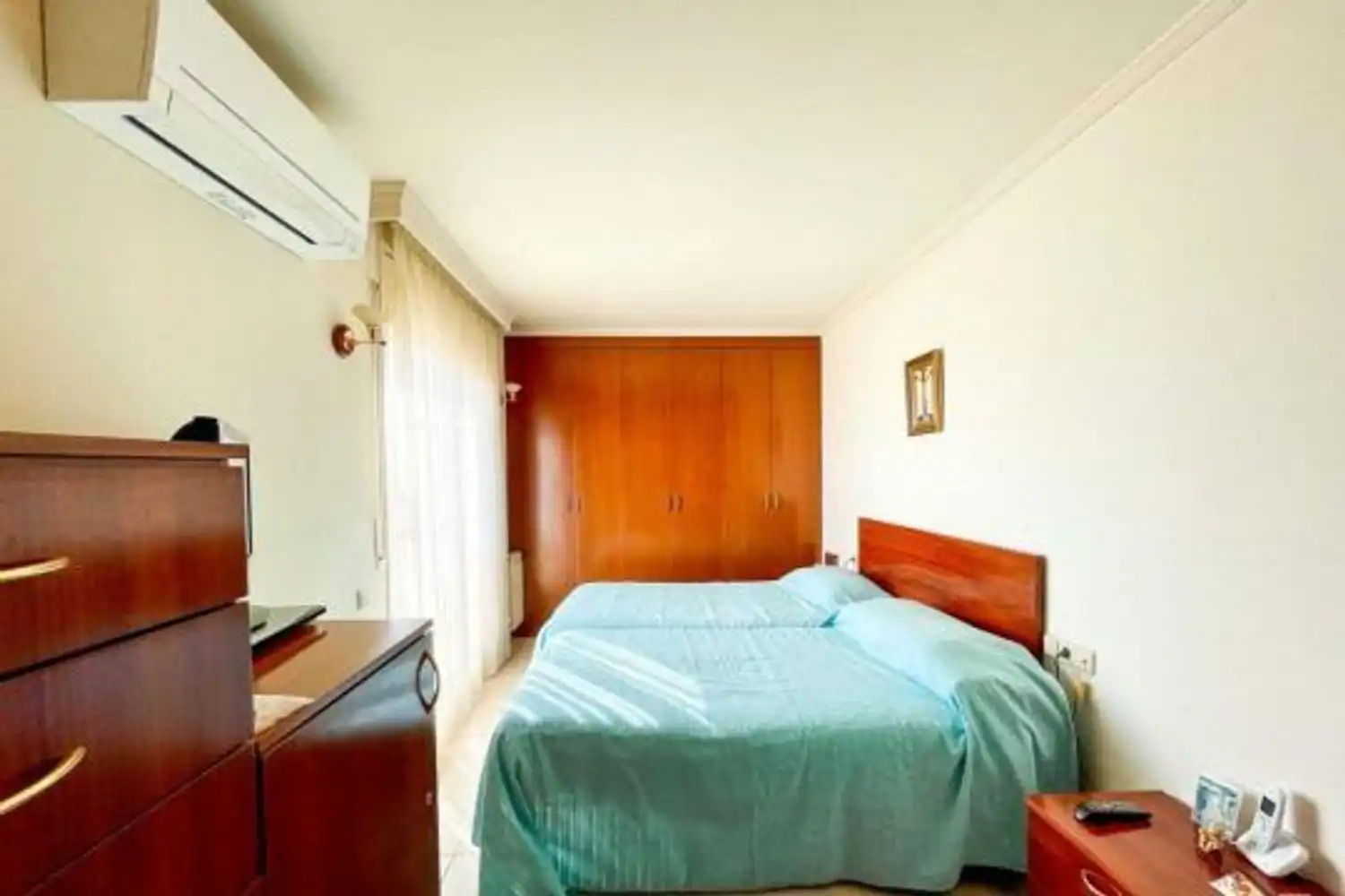 Bedroom of Flat for sale in Figueres  with Air Conditioner and Terrace