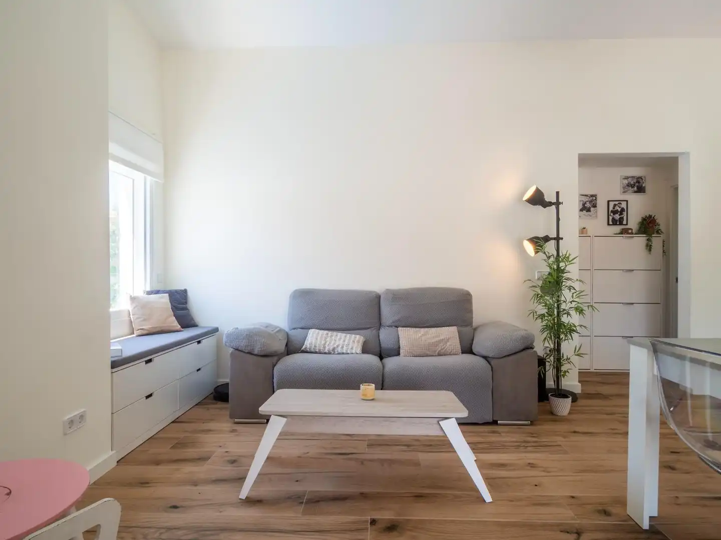 Sala d'estar de Casa o xalet en venda en L'Escala amb Aire condicionat, Calefacció i Terrassa
