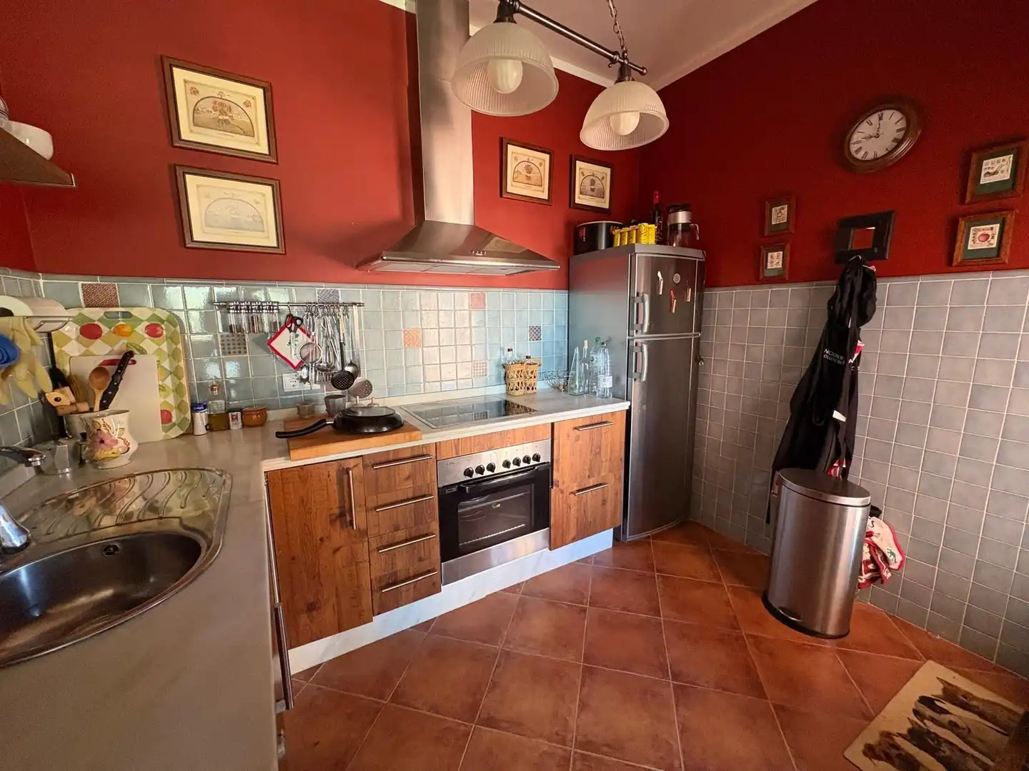 Cocina de Finca rústica en venta en Espiel con Aire acondicionado y Jardín privado