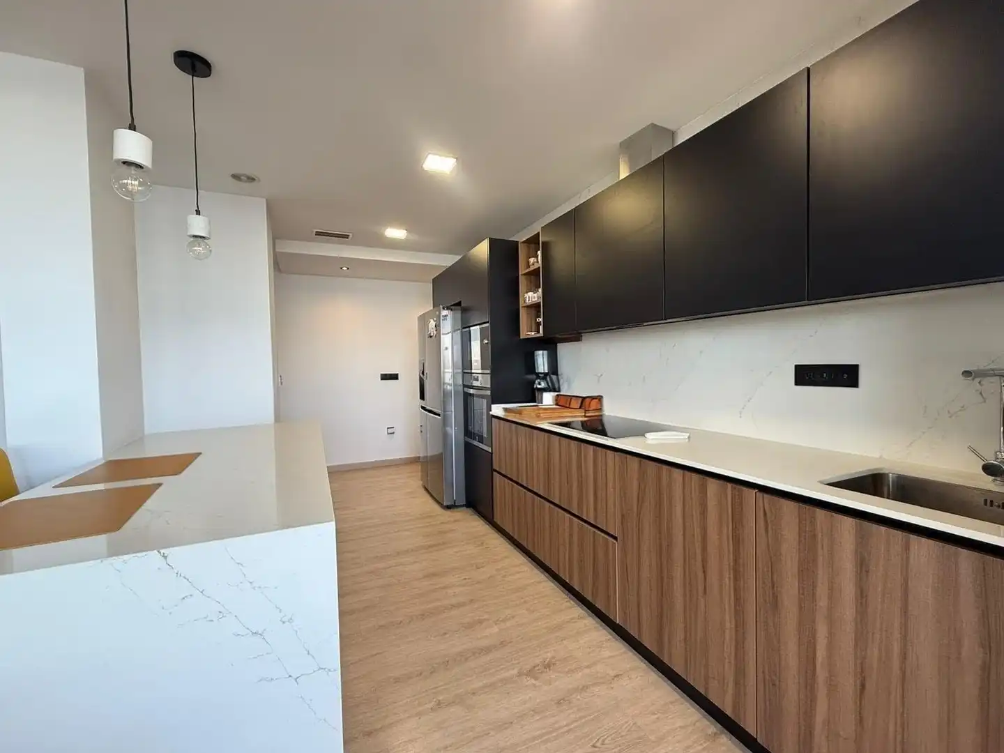 Cuina de Àtic en venda en Elche / Elx amb Aire condicionat, Parquet i Terrassa